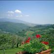 veduta dal piazzale della villa