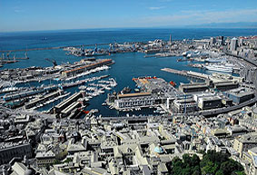 Besuchen Genua