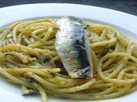 Bucatini alle sarde Sizilien